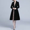 new arrival women fashion comfortable velvet trench coat professional