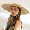 Sun Large Straw Hats Oversize Wide Brim