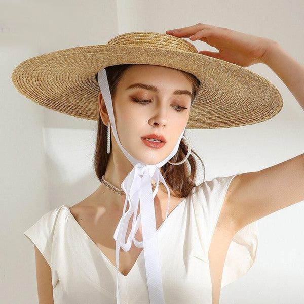 Sun Large Straw Hats Oversize Wide Brim